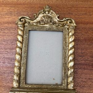 vintage Ornate Gold Decorative Picture Frame - Resin? - Classic Home Accents